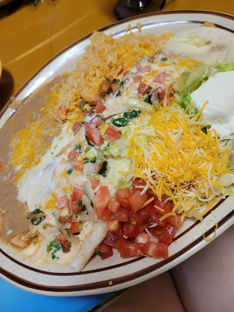 Chicken and Chorizo Burrito